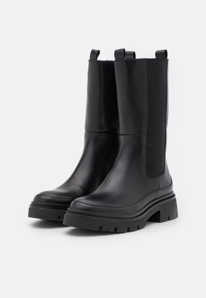 Bottes à Plateforme Gabor Noir | Exclusif
